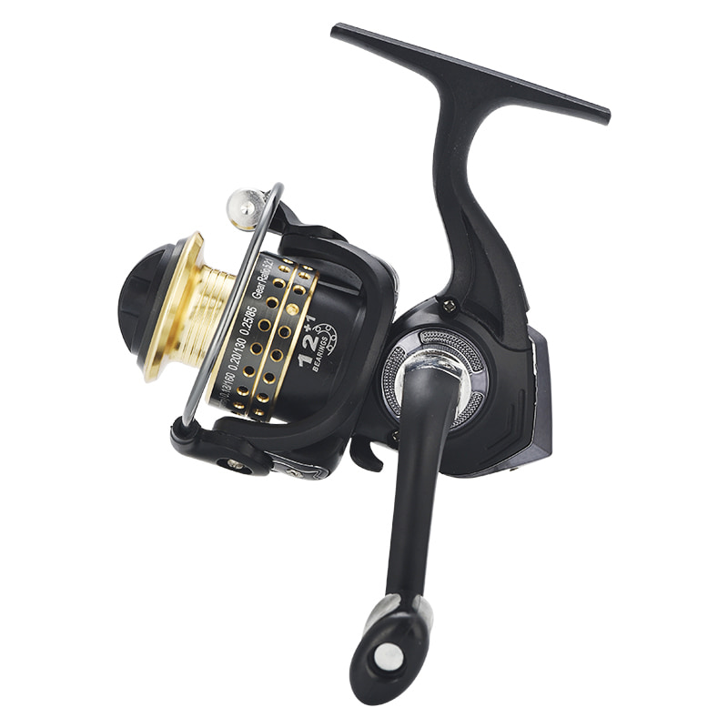 Fém 9+1BB Bait Casting jéghorgász mini orsók