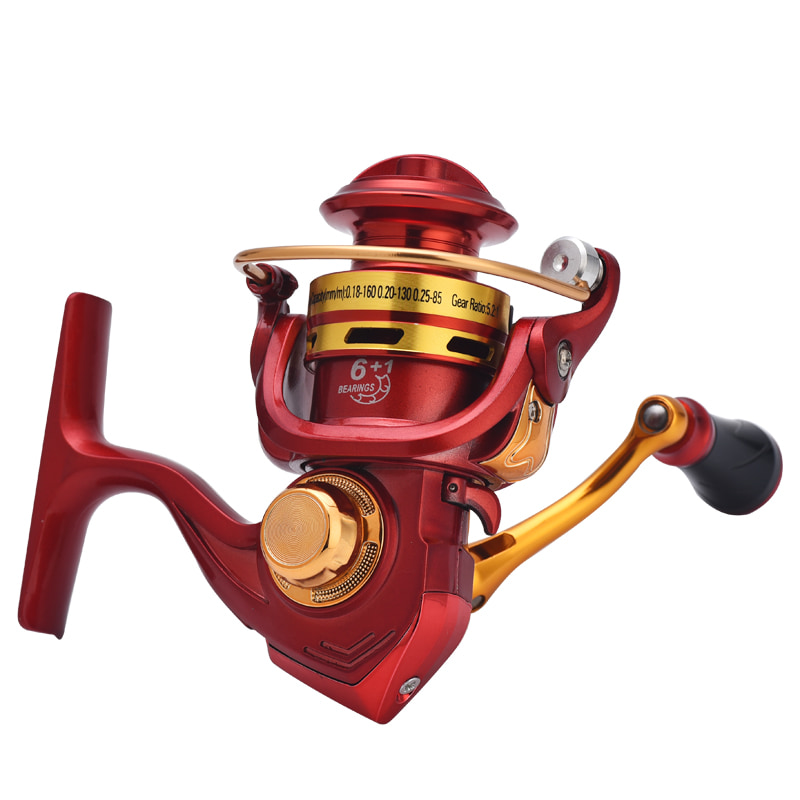 Teljes fém CNC becsavarható fogantyú mélytengeri sósvíz Csali öntő orsók Ice Fishing Wheel horgászorsó pergető mini orsók
